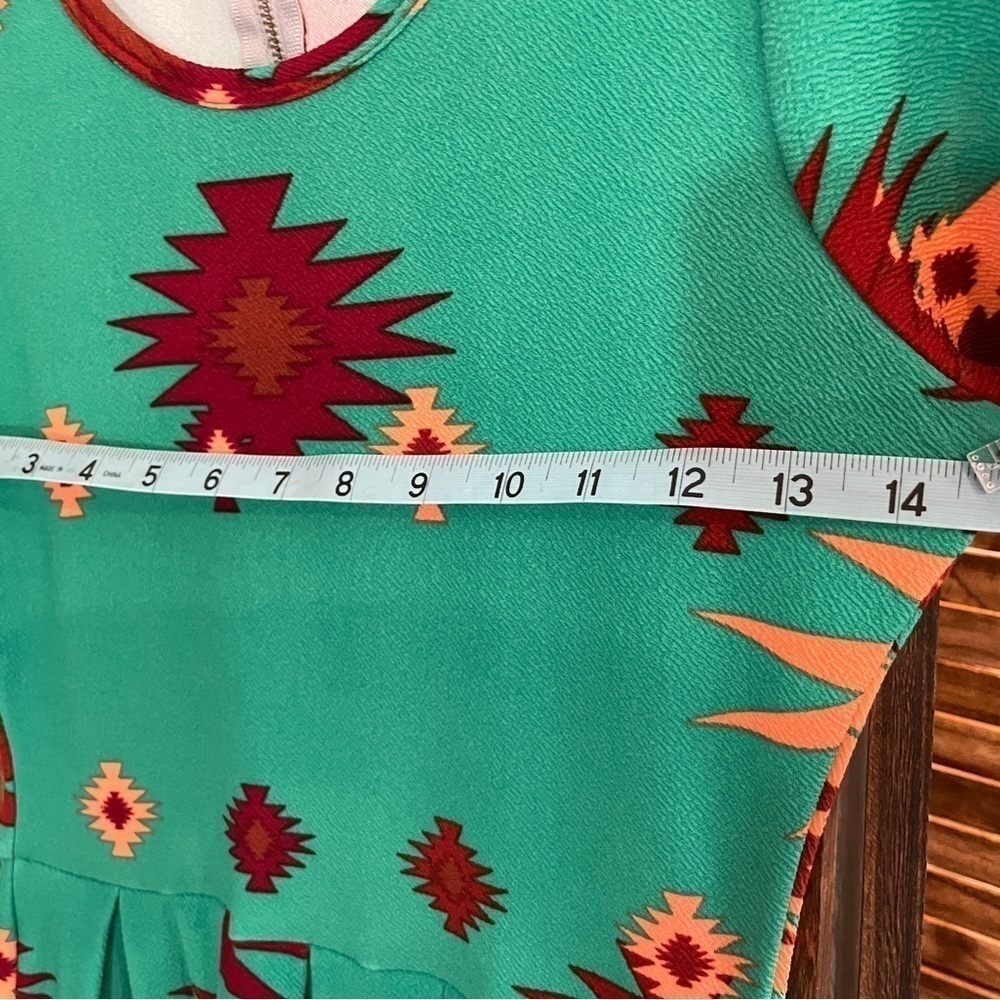 LulaRoe Amelia Dress. Southwest style. XS - Picture 6 of 6